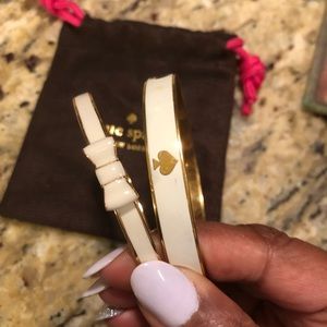 Kate Spade bangle bracelet set